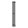 Полотенцесушитель электрический Point Деметра PN12822B П3 120x1200 диммер справа, черный Полотенцесушитель электрический Point Деметра PN12822B П3 120x1200 диммер справа, черный