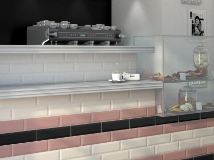 Гамма чёрный матовый 8,5x28,5x0,92