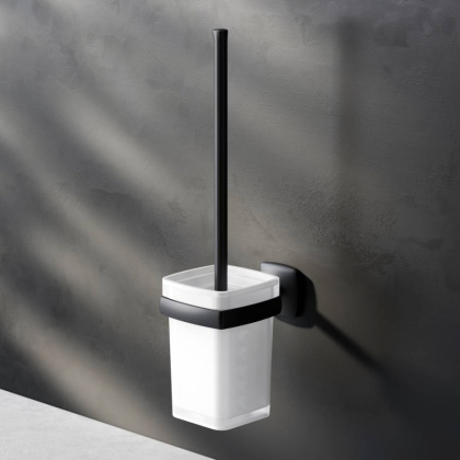 Набор аксессуаров для зоны туалета, черный AK90T2003B Набор аксессуаров для зоны туалета, черный AK90T2003B