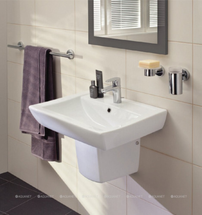 Полупьедестал CARINA для раковин 50_55_60 с крепежом к стене, PP-CA50_55_60