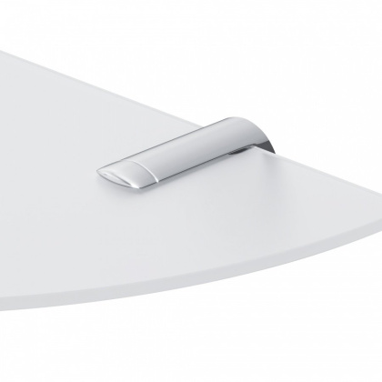 A8434900 X-Joy Угловая стеклянная полка, 20 см