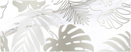 Декор-1 Elegance белый 20х50,шт.