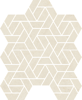 Мозаика 620110000153 Metropolis Айкон Роял Айвори (34,7см*28,6см*9мм) (6шт/0,462м2) матовый, шт