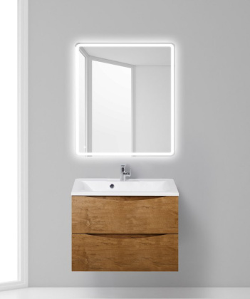 Раковина из литьевого мрамора BelBagno BB750/450-LV-MR-PR Раковина из литьевого мрамора BelBagno BB750/450-LV-MR-PR