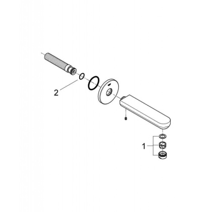 Излив Grohe Eurosmart Cosmopolitan 13261000 хром