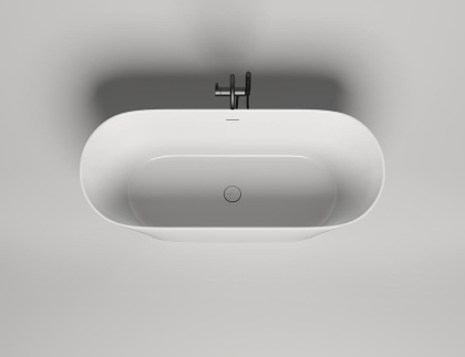 Ванна из литьевого мрамора Salini Mona 170х72 102912G Ванна из литьевого мрамора Salini Mona 170х72 102912G