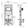 Alme 15TLT.010.ME.CH02 Система инсталляции для унитазов Alme 15TLT.010.ME.CH02 Система инсталляции для унитазов