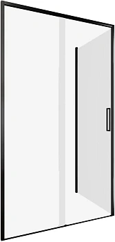 Душевой уголок Aquanet Pleasure Evo 110x80 AE65-110x80-BT профиль черный, прозрачное стекло