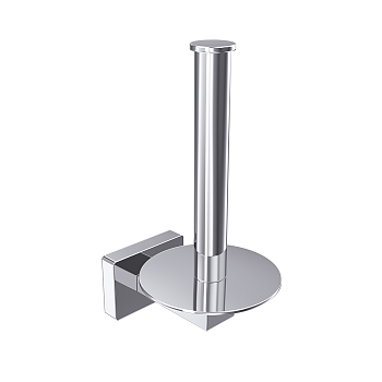 Бумагодержатель в комплекте с креплением Matera хром 3021-0012, шт