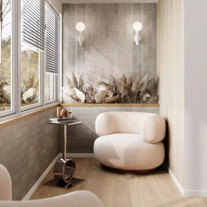 Борго серый светлый матовый 8,5x28,5x0,69