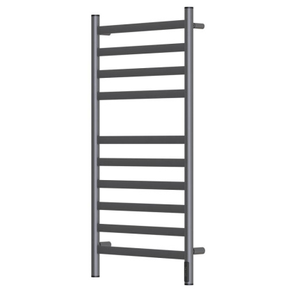 Полотенцесушитель электрический Point Селена PN16850GR П10 500x1000, диммер справа, графит премиум Полотенцесушитель электрический Point Селена PN16850GR П10 500x1000, диммер справа, графит премиум