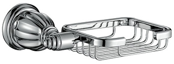 Мыльница решетка RUSH Socotra, 8х16х8 см, хром, ST12410