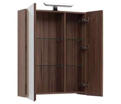 Зеркало-шкаф Aquanet Нью-Йорк 70 орех Зеркало-шкаф Aquanet Нью-Йорк 70 орех