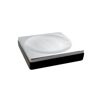 Мыльница квадратная черный-хром 10960-B-CR Boheme Мыльница квадратная черный-хром 10960-B-CR Boheme