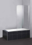 Душевая шторка на ванну BelBagno SELA-V-1-80/140-C-Cr Душевая шторка на ванну BelBagno SELA-V-1-80/140-C-Cr