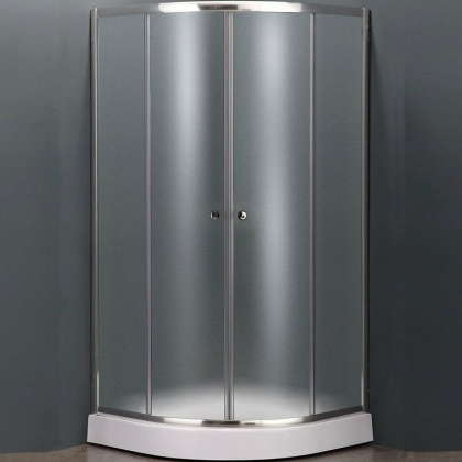 Душевой уголок RGW Dolphin TN-207-J 90х90 28912799-101 профиль Хром стекло рифленое