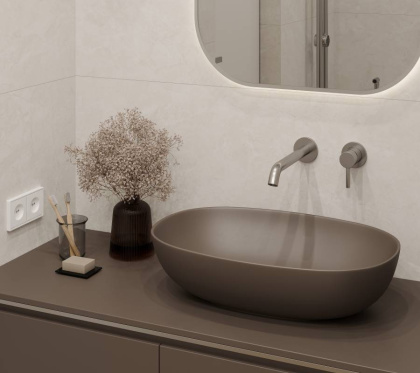 Sasso Beige Керамогранит бежевый CR6060G0411R 59,5х59,5 матовый