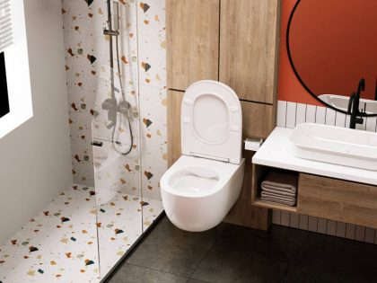 Подвесной унитаз Abber Bequem AC1104 с микролифтом Подвесной унитаз Abber Bequem AC1104 с микролифтом