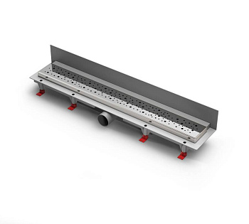 Душевой лоток 65 см Creto Points CRE-650 PN-P с решеткой, хром Душевой лоток 65 см Creto Points CRE-650 PN-P с решеткой, хром