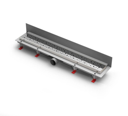 Душевой лоток 65 см Creto Points CRE-650 PN-P с решеткой, хром Душевой лоток 65 см Creto Points CRE-650 PN-P с решеткой, хром