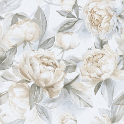 Плитка Elite Peonies Decor A+B 60x120 Matt