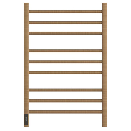 Полотенцесушитель электрический Point Веста PN70758BR П9 500x800, диммер слева, бронза Полотенцесушитель электрический Point Веста PN70758BR П9 500x800, диммер слева, бронза