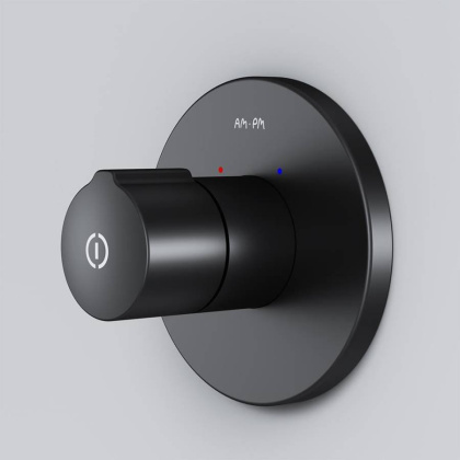 F85A65722 X-Joy TouchReel Смеситель д/душа, монтируемый в стену, чёрный, шт.