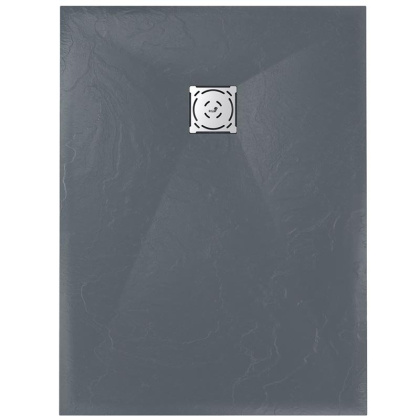 Душевой поддон RGW ST-0109G 90 x 100 см, прямоугольный, из искусственного камня, графит, 16152910-02