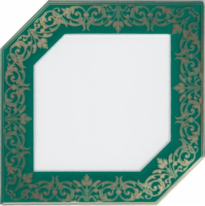Декор HGD\D250\18000 Клемансо зеленый 15*15 (1уп/38шт), шт Декор HGD\D250\18000 Клемансо зеленый 15*15 (1уп/38шт), шт