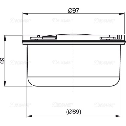 Гидрозатвор мокрый для APV26, APV26C
