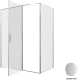Душевой уголок Allen Brau Priority 160x90 3.31038.BA + 3.31044.BA серебро браш Душевой уголок Allen Brau Priority 160x90 3.31038.BA + 3.31044.BA серебро браш