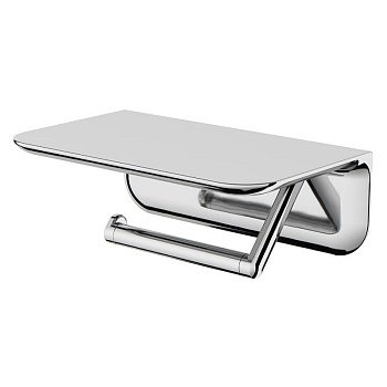 A30341500 Sensation, Держатель для туалетной бумаги с полкой, хром, шт A30341500 Sensation, Держатель для туалетной бумаги с полкой, хром, шт