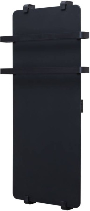 Полотенцесушитель электрический Allen Brau Infinity 140x44 с рейлингом 2.0 и креплением, черный матовый Полотенцесушитель электрический Allen Brau Infinity 140x44 с рейлингом 2.0 и креплением, черный матовый