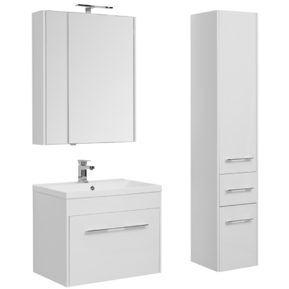 Тумба под раковину Aquanet Августа 75 белый Тумба под раковину Aquanet Августа 75 белый