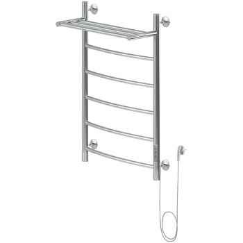 Полотенцесушитель электрический Aquanet Romeo 80х50 Тэн справа, с полкой Полотенцесушитель электрический Aquanet Romeo 80х50 Тэн справа, с полкой