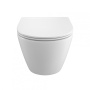 UNO-TOR Унитаз подвесной, безободковый, с системой смыва "Торнадо", с сиденьем soft close, BB5177CH-TOR/SC UNO-TOR Унитаз подвесной, безободковый, с системой смыва "Торнадо", с сиденьем soft close, BB5177CH-TOR/SC