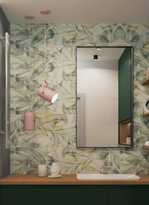 Декор Urban Jungle K1440TC050810 светло-серый джунгли 40х120 Декор Urban Jungle K1440TC050810 светло-серый джунгли 40х120