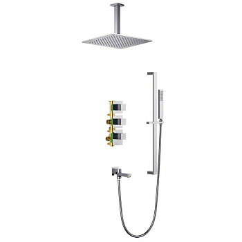 Душевая система Timo Selene SX-2239/00SM скрытого монтажа, термостат, хром Душевая система Timo Selene SX-2239/00SM скрытого монтажа, термостат, хром