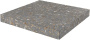 Ступень угловая клееная Терраццо коричневый  33x33x0,9