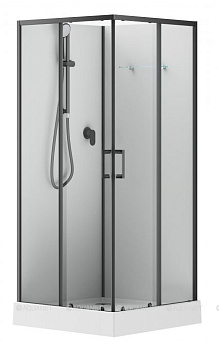 Душевая кабина Aquanet Passion EVO S Black 90x90 Душевая кабина Aquanet Passion EVO S Black 90x90