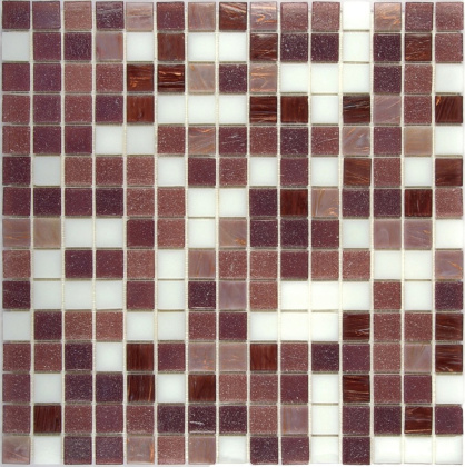 Мозаика стеклянная Lavander (чип 4*20*20) 327*327(20шт.-2,139м2), м2 Мозаика стеклянная Lavander (чип 4*20*20) 327*327(20шт.-2,139м2), м2
