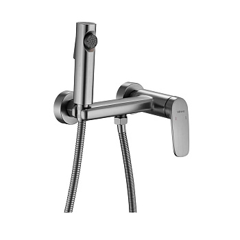 Гигиенический душ Shevanik S8505T-1 латунь, оружейная сталь