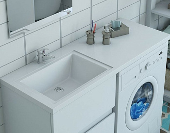 Раковина "Даллас" левая 1150х480