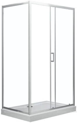 Душевая дверь Aquanet SD-1300A 130, прозрачное стекло Душевая дверь Aquanet SD-1300A 130, прозрачное стекло