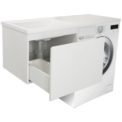 Комплект мебели Dallas Luxe 1000х482 левосторонний подвесной 1 ящик (ШхГхВ) 358х476х430