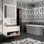 Бордюр SPA044R Буонарроти белый обрезной 2.5*30*19 (уп\27шт), шт
