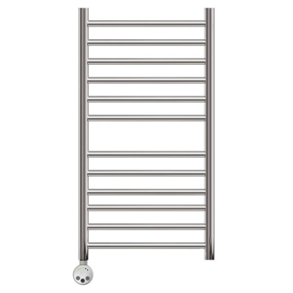 Полотенцесушитель электрический Point Аврора PN10158SE П12 500x800 левый/правый, хром Полотенцесушитель электрический Point Аврора PN10158SE П12 500x800 левый/правый, хром