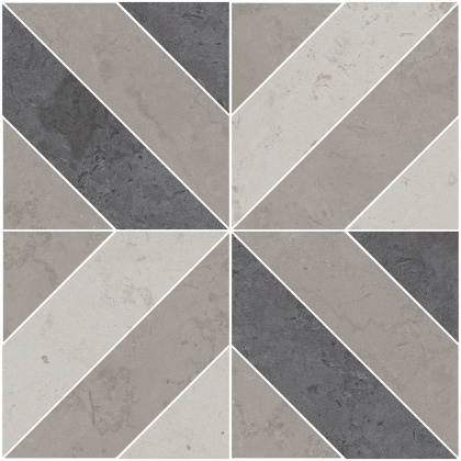 Декор Про Лаймстоун серый матовый 60x60x0,9