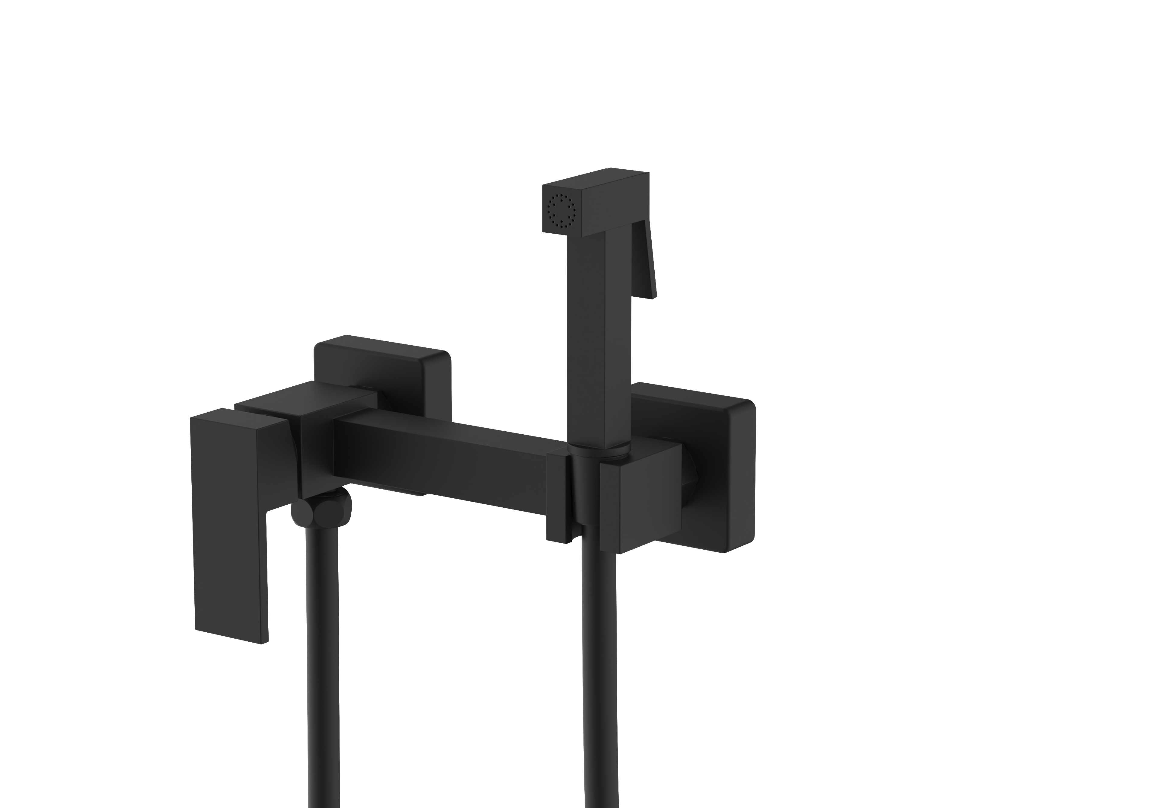 Смеситель Splenka настенный с гигиеническим душем S98.51.06