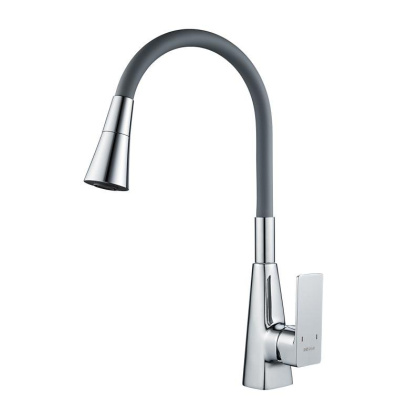 Смеситель для кухни с гибким изливом Shevanik S543-9